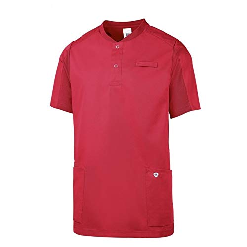BP 1739-435-188-XL Unisex Comfort-Tunika, 1/2 Ärmel, Piqué-Einsätze und Arm-Lift-System, 180,00 g/m² Stoffmischung, Koralle, XL BP 1739-435-188-XL Unisex Comfort-Tunika, 1/2 Ärmel, Piqué-Einsätze und Arm-Lift-System, 180,00 g/m² Stoffmischung, Koralle, XL von BP
