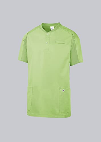BP 1739-435-78-XS Unisex Comfort-Tunika, 1/2 Ärmel, Piqué-Einsätze und Arm-Lift-System, 180,00 g/m² Stoffmischung, hellgrün, XS von BP