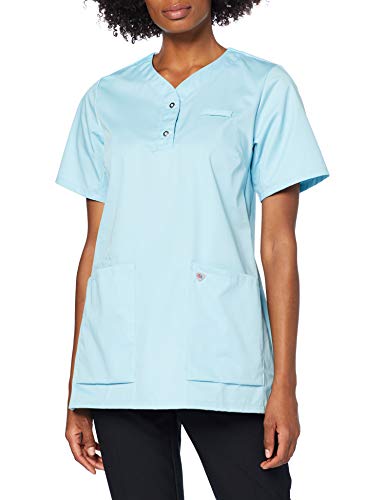 BP 1740-435-111-S Überzieh-Kasack für Frauen, 1/2 Hülse, V-Ausschnitt mit schmalem Druckknopfband, 180,00 g/m² Stoffmischung, Ozean ,S BP 1740-435-111-S Überzieh-Kasack für Frauen, 1/2 Hülse, V-Ausschnitt mit schmalem Druckknopfband, 180,00 g/m² Stoffmischung, Ozean ,S von BP