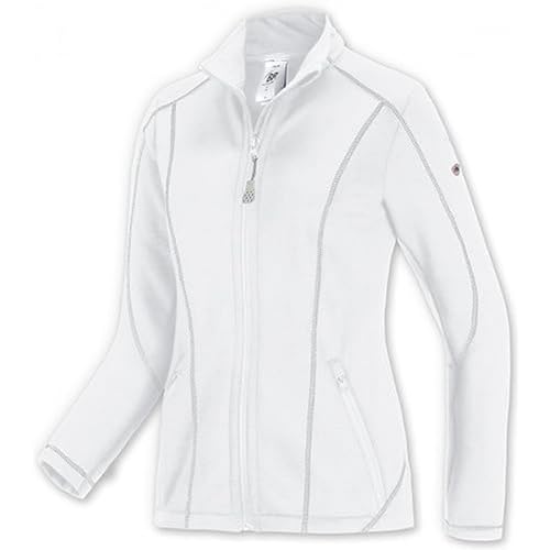 BP 1744-679-56-M Stretch-Fleecejacke für Frauen, Stehkragen, 250,00 g/m² Polyester mit Stretch, anthrazit ,M von BP