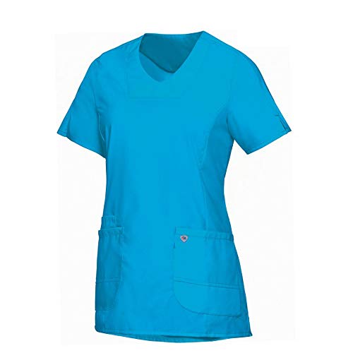 BP 1762-241-0114-Ln Überzieh-Kasack für Frauen, Superleichter Stoff, 150,00 g/m² Stoffmischung mit Stretch, Curaçao-blau, Ln BP 1762-241-0114-Ln Überzieh-Kasack für Frauen, Superleichter Stoff, 150,00 g/m² Stoffmischung mit Stretch, Curaçao-blau, Ln von BP
