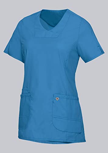 BP 1762-241-0116-3XLn Überzieh-Kasack für Frauen, Superleichter Stoff, 150,00 g/m² Stoffmischung mit Stretch, azurblau, 3XLn BP 1762-241-0116-3XLn Überzieh-Kasack für Frauen, Superleichter Stoff, 150,00 g/m² Stoffmischung mit Stretch, azurblau, 3XLn von BP