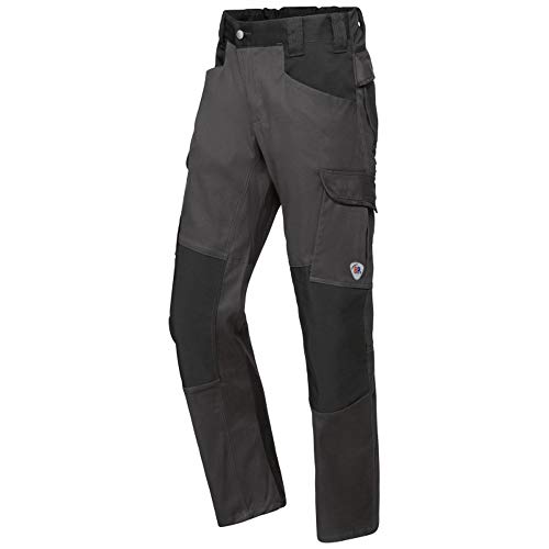 BP 1826-033-5632-50s Arbeitshose für Männer, Höhere Taille am Rücken, 225,00 g/m² Stoffmischung mit Stretch, anthrazit/schwarz, 50s BP 1826-033-5632-50s Arbeitshose für Männer, Höhere Taille am Rücken, 225,00 g/m² Stoffmischung mit Stretch, anthrazit/schwarz, 50s von BP