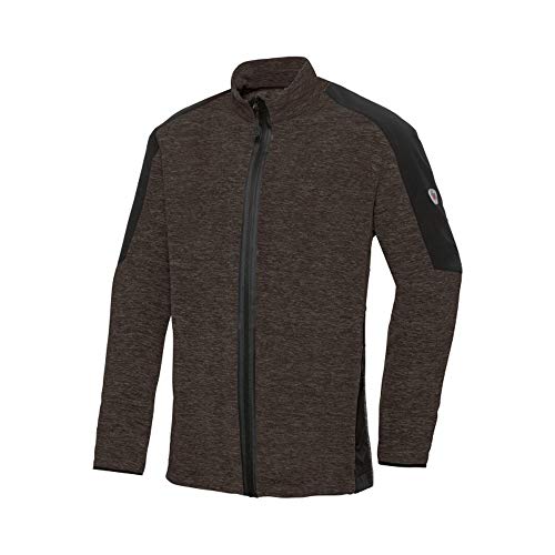 BP 1829-040-0413-2XLn Fleece-Jacke für Männer, Stehkragen, 275,00 g/m² 100% Polyester, Weltraum-Falke, 2XLn von BP