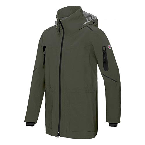 BP 1831-104-0073-3XLn Wetterfeste Jacke, Stehkragen, verstellbare Kapuze, 180,00 g/m² 100% Polyester, oliv, 3XLn BP 1831-104-0073-3XLn Wetterfeste Jacke, Stehkragen, verstellbare Kapuze, 180,00 g/m² 100% Polyester, oliv, 3XLn von BP