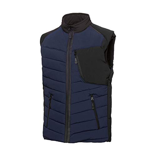 BP 1832-801-1432-Sn Thermo-Weste, Mit thermisch gestepptem Futter gepolstert, 98,00 g/m² 100% Polyester, Nachtblau/Schwarz, Sn von BP