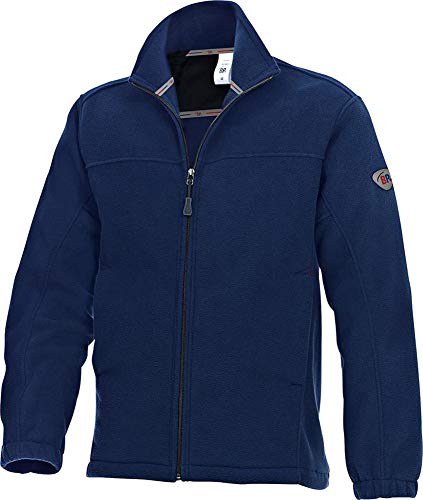 BP 1872-646-110-L Fleece-Jacke, Stehkragen- und Arm-Hebesystem, 270,00 g/m² 100% Polyester, Nachtblau, L von BP