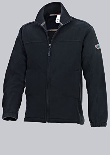 BP 1872-646-32-XS Fleece-Jacke, Stehkragen- und Arm-Hebesystem, 270,00 g/m² 100% Polyester, schwarz, XS von BP