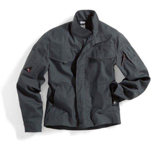 BP 1884-535-53-44/46 Arbeitsjacke, Stehkragen mit Taschen, 260,00 g/m² Stoffmischung, Dunkelgrau ,44/46 von BP