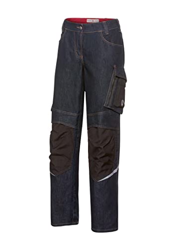 BP 1973-031-0004-32/32 Jeans für Frauen, Schlanke Silhouette, 340,00 g/m² Baumwolle mit Stretch, tiefblau, Stein, 32/32 von BP