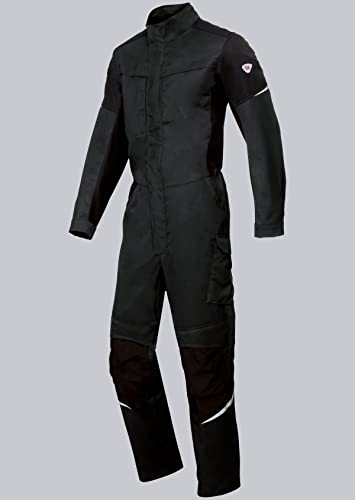 BP 1978-570-0032-48/50l Overall, Stehkragen, verdecktes Druckknopfband, 250,00 g/m² Stoffmischung mit Stretch, schwarz, 48/50l BP 1978-570-0032-48/50l Overall, Stehkragen, verdecktes Druckknopfband, 250,00 g/m² Stoffmischung mit Stretch, schwarz, 48/50l von BP