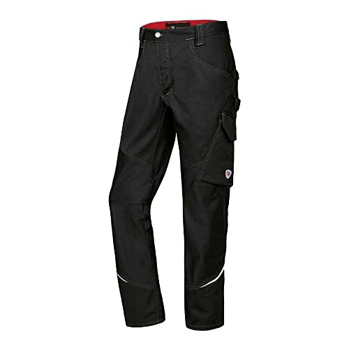 BP 1980-570-48 Schmale Arbeitshose - Schlanke Silhouette - Stretchmaterial - Elastischer Rücken - Ergonomischer Schnitt - 65% Polyester, 35% Baumwolle - Kurze Passform - Größe: 48s - Farbe: braun von BP