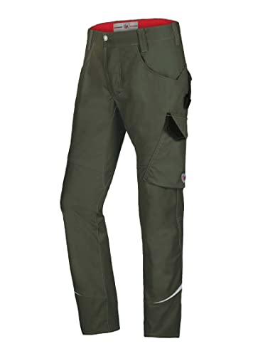BP 1980-570-73 Schmale Arbeitshose - Schlanke Silhouette - Stretchmaterial - Elastischer Rücken - Ergonomischer Schnitt - 65% Polyester, 35% Baumwolle - Kurze Passform - Größe: 44n - Farbe: oliv BP 1980-570-73 Schmale Arbeitshose - Schlanke Silhouette - Stretchmaterial - Elastischer Rücken - Ergonomischer Schnitt - 65% Polyester, 35% Baumwolle - Kurze Passform - Größe: 44n - Farbe: oliv von BP