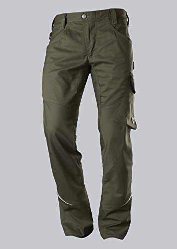 BP 1980-570-73 Schmale Arbeitshose - Schlanke Silhouette - Stretchmaterial - Elastischer Rücken - Ergonomischer Schnitt - 65% Polyester, 35% Baumwolle - Kurze Passform - Größe: 52s - Farbe: oliv BP 1980-570-73 Schmale Arbeitshose - Schlanke Silhouette - Stretchmaterial - Elastischer Rücken - Ergonomischer Schnitt - 65% Polyester, 35% Baumwolle - Kurze Passform - Größe: 52s - Farbe: oliv von BP