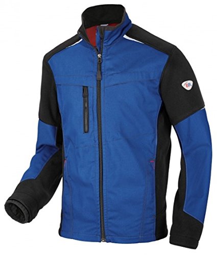 BP 1992-570-13 Hybrid-Arbeitsjacke - Gefütterter Stehkragen - Ergonomische Ärmel - Reines Polyester - Normale Passform - Größe: 52/54n - Farbe: königsblau von BP