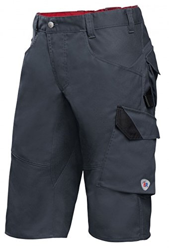 BP 1993-570-56 Shorts - Elastischer Rückenteil - Ergonomischer Schnitt - Schlanke Silhouette - 65% Polyester, 35% Baumwolle - Normale Passform - Größe: 50n - Farbe: anthrazit von BP