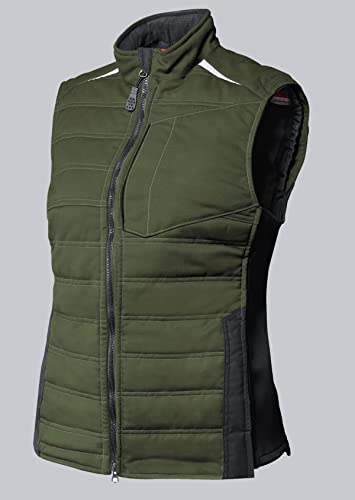 BP 1994-570-73-M Thermo-Weste für Frauen, Schlanke Silhouette, gepolstert mit gestepptem Thermofutter, 250,00 g/m² Stoffmischung mit Stretch, oliv, M BP 1994-570-73-M Thermo-Weste für Frauen, Schlanke Silhouette, gepolstert mit gestepptem Thermofutter, 250,00 g/m² Stoffmischung mit Stretch, oliv, M von BP