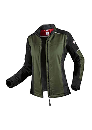 BP 1995-570-73-XS Funktionelle Arbeitsjacke für Frauen, Gefütterter Stehkragen und Frontreißverschluss, 270,00 g/m² Stoffmischung, oliv, XS von BP