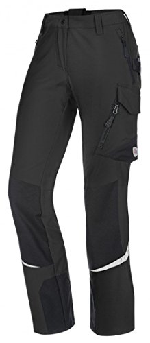BP 1996-620-57-40l Super-Stretch-Hose für Frauen, Schlanke Silhouette mit elastischem Rückenteil, 250,00 g/m² Stoffmischung mit Stretch, Dunkelgrau, 40l von BP