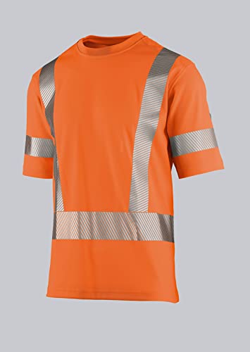 BP 2136-261-0065 T-Shirt für Sie & Ihn, 50% Baumwolle/50% Polyester, Warnorange, Normale Passform, Größe XS BP 2136-261-0065 T-Shirt für Sie & Ihn, 50% Baumwolle/50% Polyester, Warnorange, Normale Passform, Größe XS von BP
