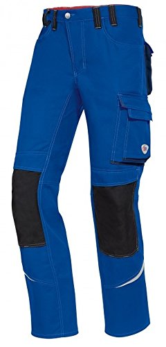 BP Comfort Plus 1803-720-13 Arbeitshose - Gummizug im Rücken - Bundfalten - Normale Passform - Größe: 50l - Farbe: königsblau von BP