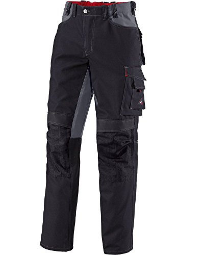 BP Workwear 1789-555-32 Arbeitshose - Gummizug im Rücken - Bundfalten - Normale Passform - Größe: 52n - Farbe: schwarz/dunkelgrau BP Workwear 1789-555-32 Arbeitshose - Gummizug im Rücken - Bundfalten - Normale Passform - Größe: 52n - Farbe: schwarz/dunkelgrau von BP