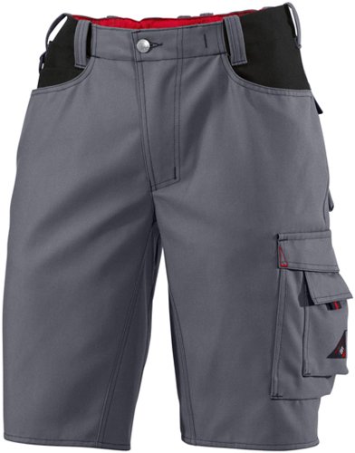 BP Workwear 1792-555-53 Shorts - Elastischer Rückenteil - Ergonomischer Schnitt - 65% Polyester, 35% Baumwolle - Normale Passform - Größe: 54n - Farbe: dunkelgrau/schwarz von BP