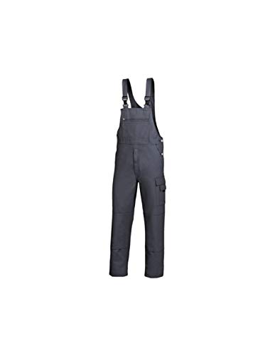 BP Workwear Basic 1482-060-21 Latzhose - Stoffhosenträger mit Gummieinsatz - Taschen für Knieschoner - Reine Baumwolle - Normale Passform - Größe: 54 - Farbe: weiß von BP