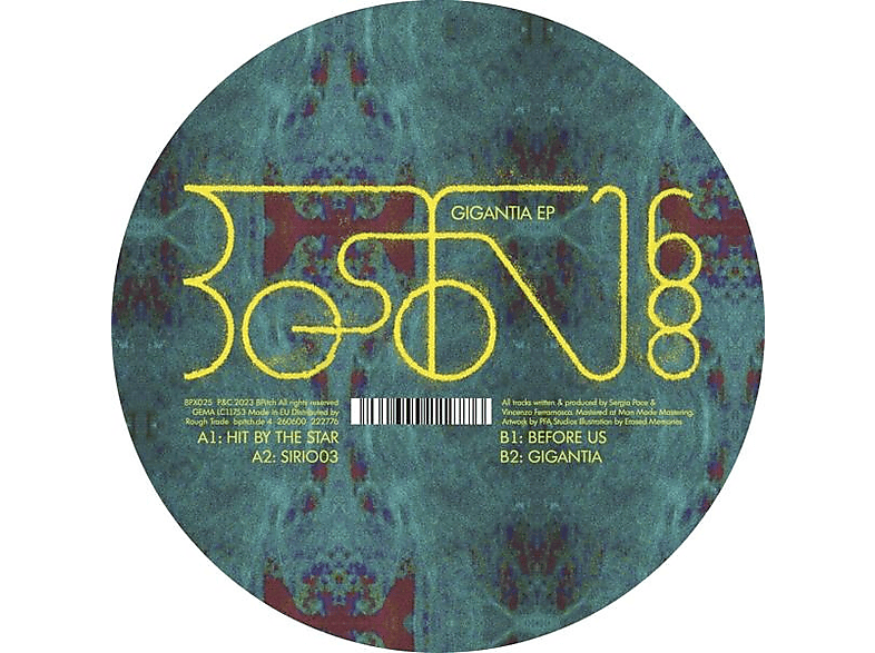 Boston 168 - GIGANTIA EP (Vinyl) von BPITCH