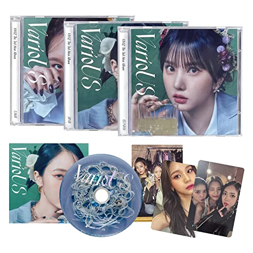 VIVIZ - The 3rd Mini Album [VarioUS] (JEWEL Ver. - Random Ver.) Jewel Case + Booklet + CD-R + Photo Card + Postcard + Poster + 3 Extra Photocards von BPM Ent.