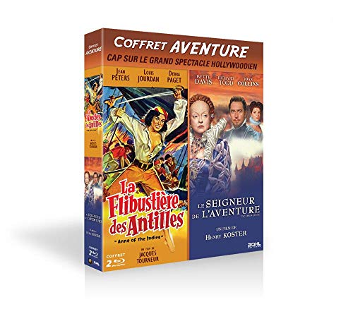 Coffret Aventure 2 Films : la flibustière des Antilles + le seigneur de l'aventure [Blu-ray] [FR Import] von BQHL