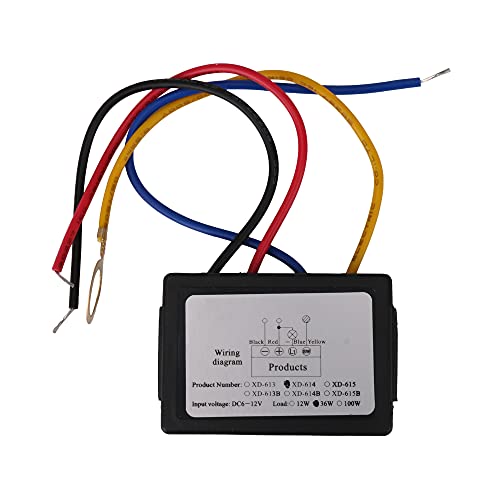 BQLZR Touch Dimmer Schalter Sensor Licht Zubehör Sicherheit 6-12V ist für LED-Lichtquellen mit Medien (wie Acryl, Kunststoff, Keramik usw.) geeignet. BQLZR Touch Dimmer Schalter Sensor Licht Zubehör Sicherheit 6-12V ist für LED-Lichtquellen mit Medien (wie Acryl, Kunststoff, Keramik usw.) geeignet. von BQLZR