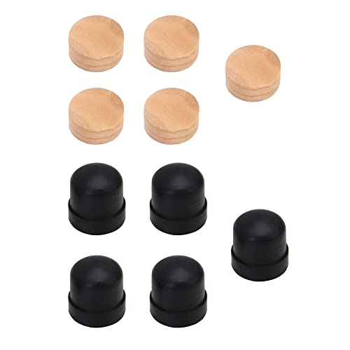BQLZR Gummierte Endstoßstange für Posaune, 9,5 mm Durchmesser, 5 Stück von BQLZR