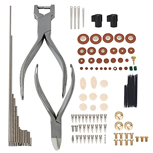 BQLZR Saxophon-Endstecker & Tenorsaxophon-Reparaturset & Holzblasinstrumente Installationswerkzeug von BQLZR