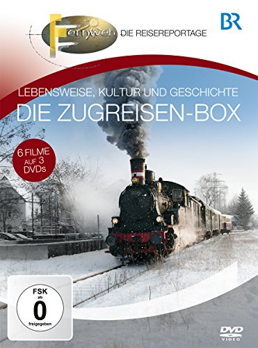 Lebensweise, Kultur und Geschichte: Die Zugreisen-Box [3 DVDs] von BR-FERNWEH