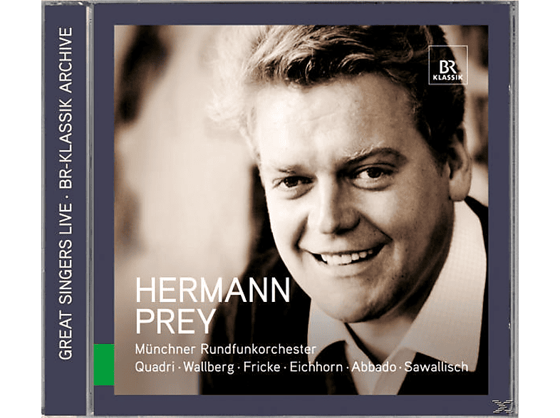 Hermann Prey - Great Singers Live (CD) von BR-KLASSIK