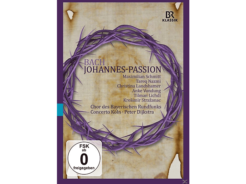 VARIOUS, Concerto Köln, Chor Des Bayerischen Rundfunks - Johannespassion (DVD) von BR-KLASSIK