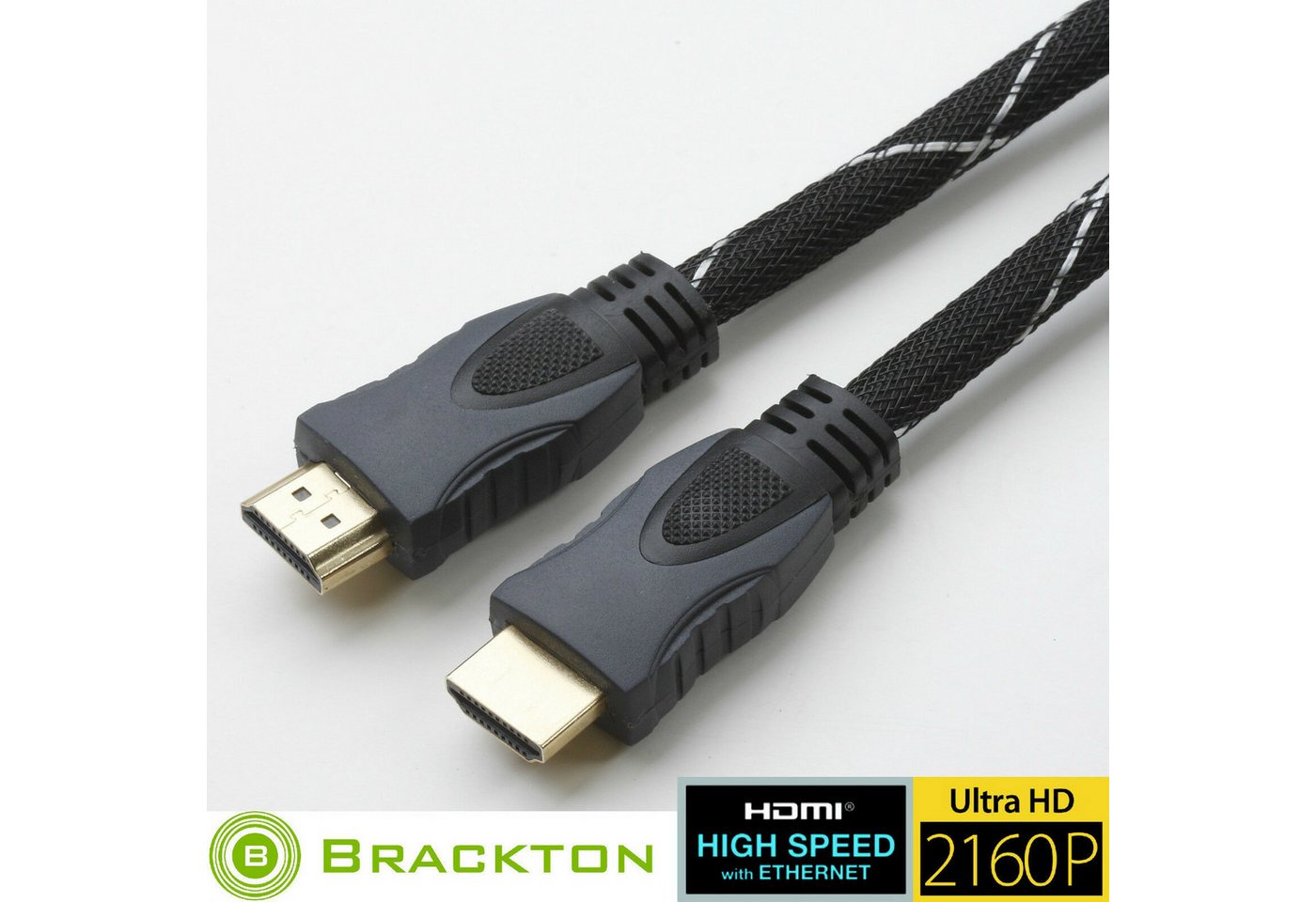 BRACKTON Brackton 10K Ultra High Speed HDMI 2.1 Kabel 5.0m St/St HDMI-Kabel BRACKTON Brackton 10K Ultra High Speed HDMI 2.1 Kabel 5.0m St/St HDMI-Kabel von BRACKTON