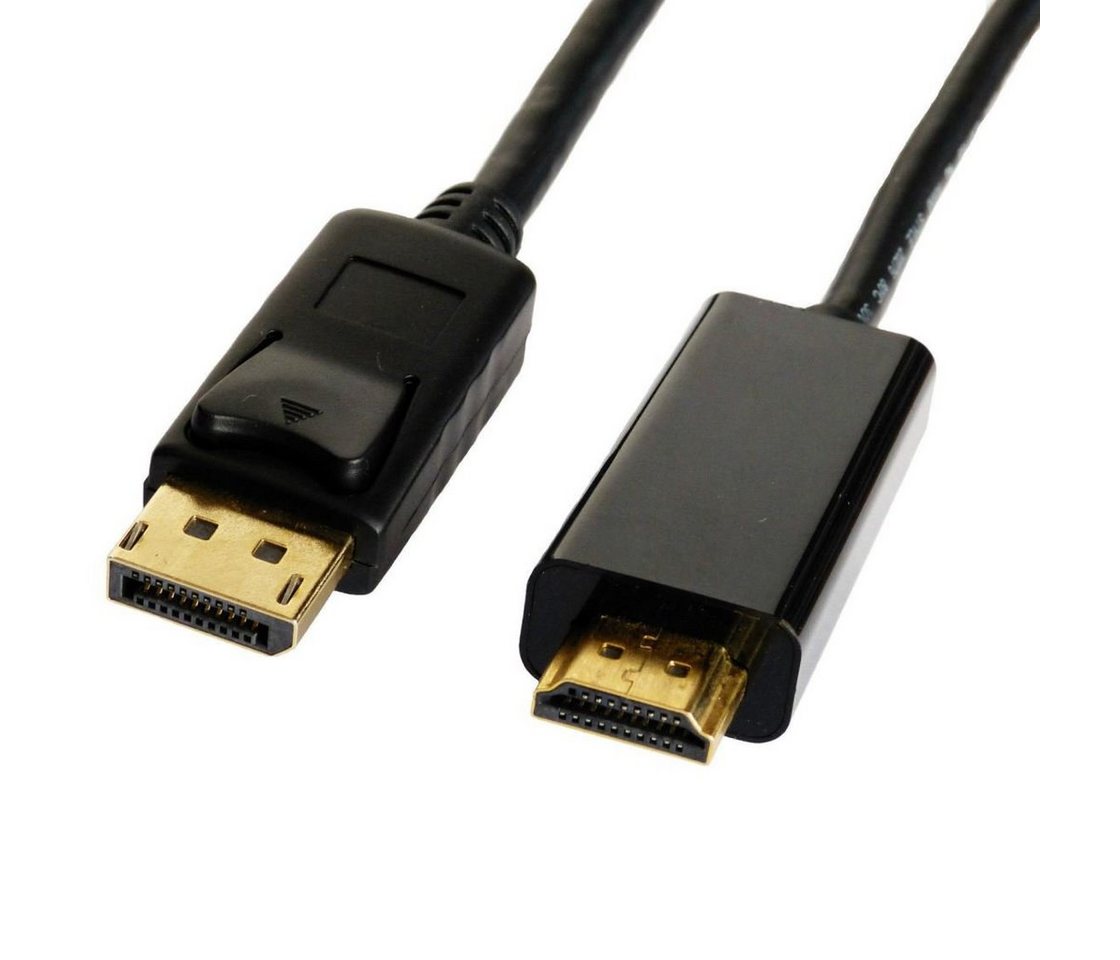 BRACKTON Brackton 4K 3m Display Port 1.2 -> HDMI Kabel St/St, aktiv Audio- & Video-Kabel BRACKTON Brackton 4K 3m Display Port 1.2 -> HDMI Kabel St/St, aktiv Audio- & Video-Kabel von BRACKTON