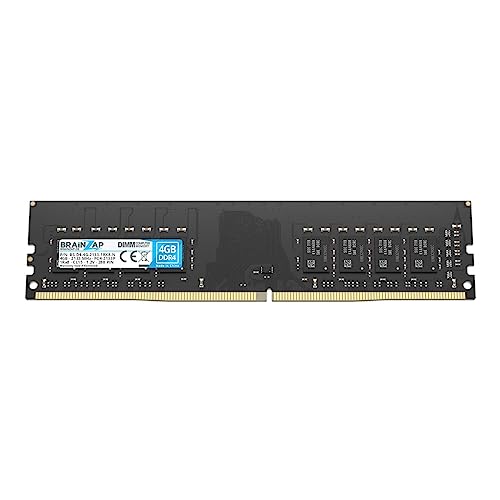 BRAINZAP 4GB DDR4 RAM DIMM PC4-2133P 1Rx8 2133 MHz 1.2V CL15 Computer PC Arbeitsspeicher von BRAINZAP