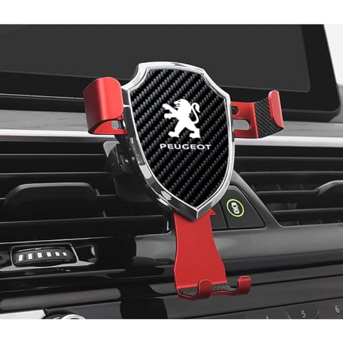 BRALEM Auto Handy KFZ Halterungen für Peugeot 308 307 206 208 207 3008,Handyhalterung Kratzschutz Telefonhalter Handyhalter Autohalterung Zubehör 360 Grad Drehbares Smart,A BRALEM Auto Handy KFZ Halterungen für Peugeot 308 307 206 208 207 3008,Handyhalterung Kratzschutz Telefonhalter Handyhalter Autohalterung Zubehör 360 Grad Drehbares Smart,A von BRALEM
