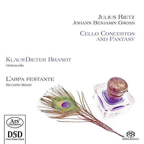 Rietz + Gross: Cellokonzerte von BRAND/MINASI/L'ARPA FESTANTE