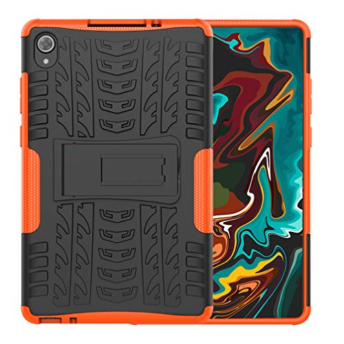 BRAND SET Rugged Armor Schutzhülle für Lenovo Tab M8 TB-8705F Hülle Handy Tasche Hybrid Case Stoßfest Handyhülle Panzer TPU Silikon Hard Bumper Handycover für Lenovo Tab M8 TB-8705F-Orange BRAND SET Rugged Armor Schutzhülle für Lenovo Tab M8 TB-8705F Hülle Handy Tasche Hybrid Case Stoßfest Handyhülle Panzer TPU Silikon Hard Bumper Handycover für Lenovo Tab M8 TB-8705F-Orange von BRAND SET