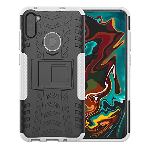 BRAND SET Rugged Armor Schutzhülle für Samsung Galaxy M11/A11 Hülle Handy Tasche Hybrid Case Stoßfest Handyhülle Panzer TPU Silikon Hard Bumper Handycover für Samsung Galaxy M11/A11-Weiß BRAND SET Rugged Armor Schutzhülle für Samsung Galaxy M11/A11 Hülle Handy Tasche Hybrid Case Stoßfest Handyhülle Panzer TPU Silikon Hard Bumper Handycover für Samsung Galaxy M11/A11-Weiß von BRAND SET