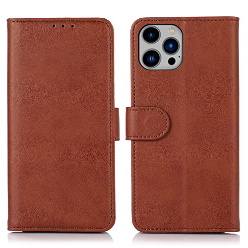 BRAND SET Schutzhülle für Apple iPhone 16 Pro - Brieftasche Leder Handyhülle Mit Sicherer Magnetische - Braun BRAND SET Schutzhülle für Apple iPhone 16 Pro - Brieftasche Leder Handyhülle Mit Sicherer Magnetische - Braun von BRAND SET