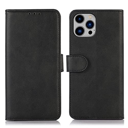 BRAND SET Schutzhülle für Apple iPhone 16 Pro - Brieftasche Leder Handyhülle Mit Sicherer Magnetische - Schwarz BRAND SET Schutzhülle für Apple iPhone 16 Pro - Brieftasche Leder Handyhülle Mit Sicherer Magnetische - Schwarz von BRAND SET