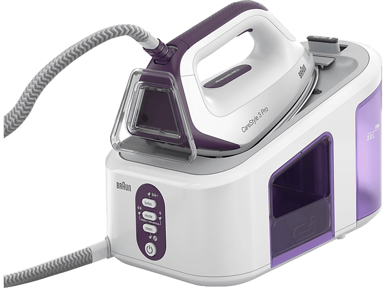 BRAUN CareStyle 3 Pro IS3155 VI Dampfbügelstation (2400 Watt, 6,5 bar) von BRAUN