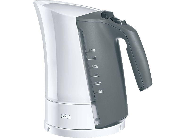 BRAUN Multiquick 3 WK 300 WH Wasserkocher, Weiß/Grau von BRAUN