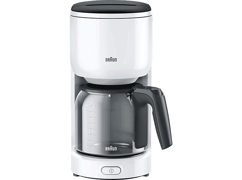 BRAUN PurEase KF 3100 WH Kaffeemaschine Weiß von BRAUN