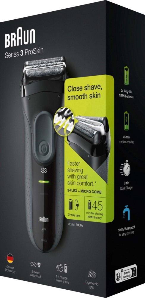 BRAUN Rasierer ProSkin 3000s b 835395 BRAUN Rasierer ProSkin 3000s b 835395 von BRAUN